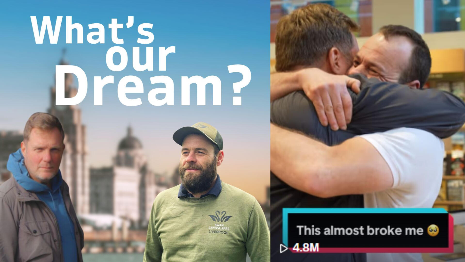 J. Friday sat in front of St. George's Hall in Liverpool